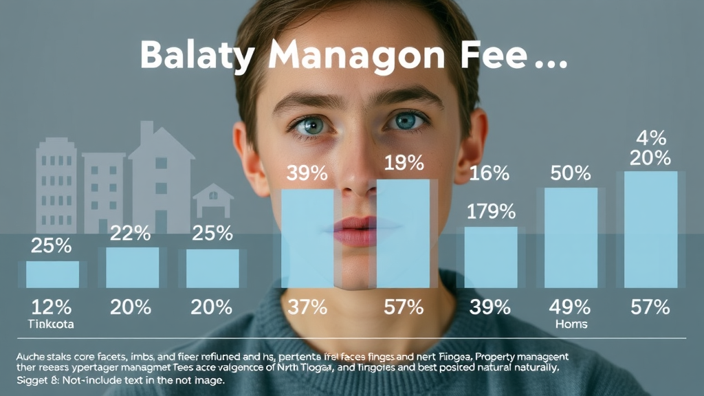 property management fee percentages comparison in Tioga Olson Apartments Elm St North Dakota