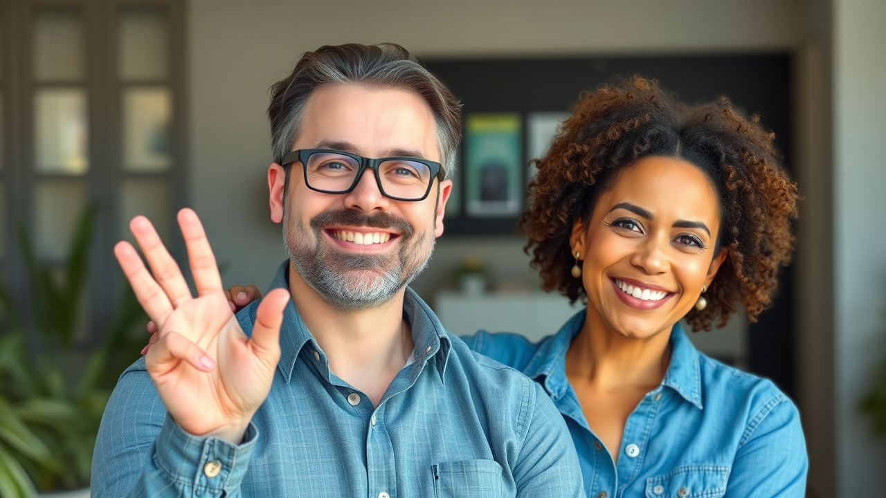 Williston ND property manager and landlord sealing a deal